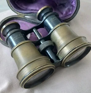 Antique MILLARD & SON 334 Oxford St London binoculars - Picture 1 of 10