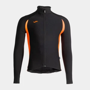 Joma Jacke Unisex Crono Full Zip, Radsport / All Sport - 100 (Schwarz/Orange) - Bild 1 von 5