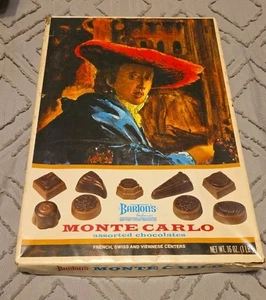 Vintage Barion's Monte Carlo Assorted Chocolates Box - 16 oz (1 lb) - EMPTY - Picture 1 of 1