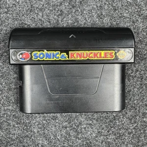 Cartucho de juego Sonic & Knuckles Sega Genesis solo Sonic y Knuckles - Probado - Imagen 1 de 12