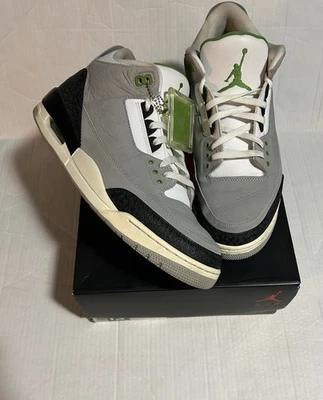 Air Jordan 3 Retro Clorofila Talla 13 Hombre’s Con Caja Talla 13 Hombre’s’ 136064-006 Foto 1 de 4