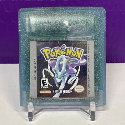 Pokemon: Crystal GBC (Game Boy Color, 2001) *New Battery* Authentic - Image 1 of 4