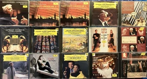 15 CDS 2 HANSSLER, 1 ARGO 12 DEUTSCHE GRAMMOPHON (MOST N/MINT) 3 FATBOXES - Picture 1 of 3