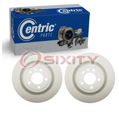 Rotores de freno de disco traseros Centric GCX de 2 piezas para Land Rover Range Rover TL 2014-2019 Foto 1 de 4
