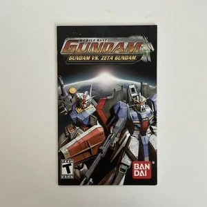 Mobile Suit Gundam Gundam vs. Zeta Gundam PS2 MANUALE, SOLO SCHEDA REG - Foto 1 di 3