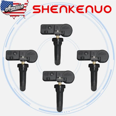 4pcs TPMS Tire Pressure Monitoring Sensor 13586335 For Saturn Aura 2009-2007 - Image 1 of 4