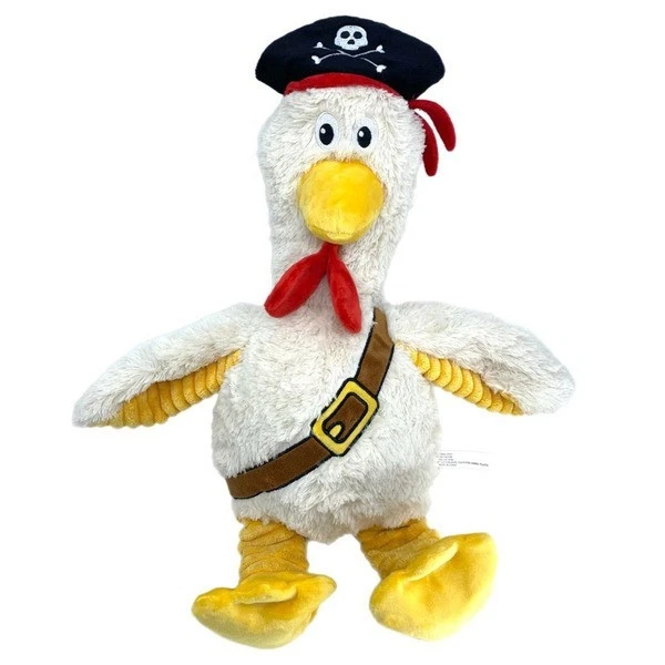 Think Dog Pirate Chicken Plush Toy - White - Image 1 of 1