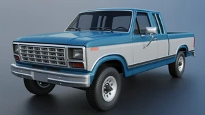 1:25 Scale 3D printed 1981 ford f-150 truck kit - Picture 1 of 9