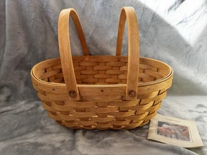 Vintage -Longaberger 2004 Get Together Basket  NEW! - Picture 1 of 10