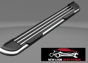 OEM STYLE RUNNING BOARDS/ SIDE STEPS - PAIR FOR ISUZU D-MAX DOUBLE CAB 2012+ - Picture 1 of 12