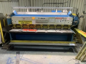 Cincinnati 1008 10 Gauge x 8′ Mechanical Power Squaring Shear Power FOB Guage - Picture 1 of 6