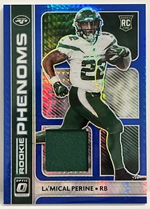 2020 Panini Optic La'Mical Perine Relic Rookie Phenoms RC New York Jets #RP-40 - Bild 1 von 2