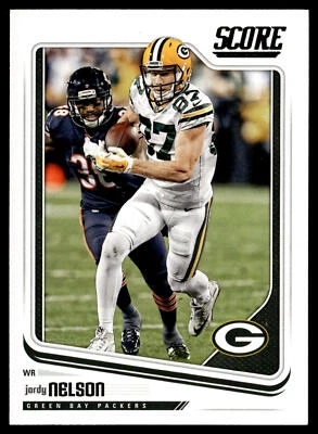 2018 Score Jordy Nelson #115 Green Bay Packers - Image 1 of 2