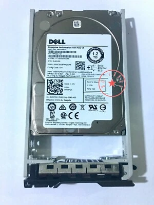 Dell 0WXPCX WXPCX 1.2TB 12Gb/s 2.5" SAS Hard Drive ST1200MM0088 W Tray - Image 1 of 2