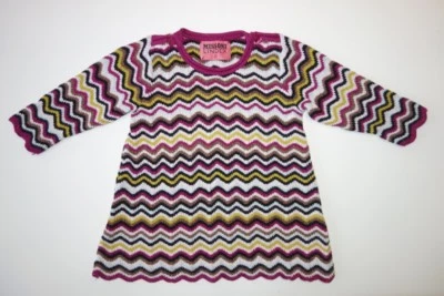 Vestido para niñas Missoni Lindex 100 % algodón talla 80 Foto 1 de 4