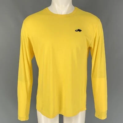 MARC JACOBS Stinky Rat Size L Yellow Cotton Long Sleeve T-shirt - Image 1 of 4