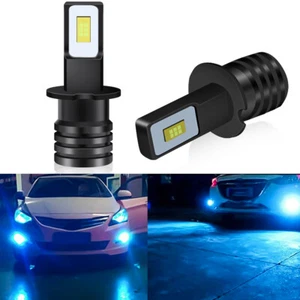 For Chevy C1500 2500 3500 1990-1997 1998 Upgrade H3 LED Fog Light Bulbs Kit Blue - Picture 1 of 12