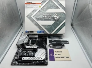 ASRock Z690 Steel Legend LGA 1700 ATX Intel Motherboard READ/FOR PARTS - Bild 1 von 9