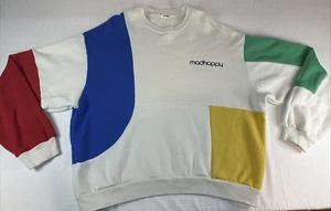 MADHAPPY Multicolor Sweatshirt Mental Health Awareness OVERSIZE X-large - Picture 1 of 12