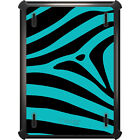 Otterbox Defender For Ipad Pro / Air / Mini - Teal Black Zebra Stripes