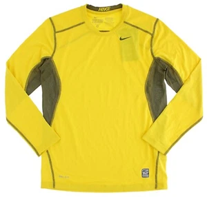 Nike Pro Combat Boys' Shirt 479984, Dri-Fit, Fitted, Mesh Panels, Long Sleeve - Picture 1 of 6