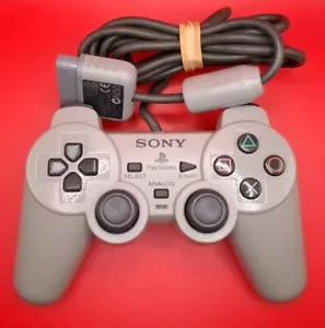 Genuine Sony Dual Analog Concave PlayStation Controller SCPH-1180 - Bild 1 von 3