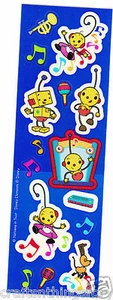Sandylions RARE Olie Polie Scrapbooking Stickers J54 Vintage FAST SHIPPING - Picture 1 of 1