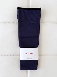 NEW! COMRAD Blue Solid Knee-High Compression Socks Size Large 10-13 1 pair - Picture 1 of 6