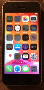 Apple iPhone SE 32GB Black (Unknown) A1662 Fast Ship GSM Very Good Used CHECK