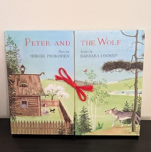 Peter and the Wolf Mechanical Pop Up Book Barbara Cooney & Prokofiev 1986 1st HB - Picture 1 of 15