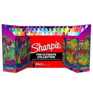 SHARPIE The Ultimate Collection Permanent Markers 65ct Fine Point Assorted Color - Picture 1 of 19