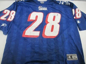 VTG 1995 NFL New England Patriots Curtis Martin Jersey Tagged Starter XL - Picture 1 of 6