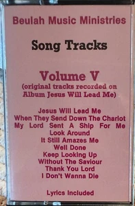 SQUIRE PARSONS   SONG TRACKS VOLUME  V   Series  Beulah Music  Cassette - Picture 1 of 3