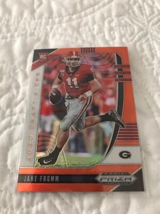 2020-21 Panini Prizm Draft Picks Jake Fromm Orange Prizm Bills 🔥 - Picture 1 of 2