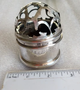 Solid Silver Birmingham 1907 A Clark 50 grams 06-Feb-1908 inscribed-incense? - Picture 1 of 14
