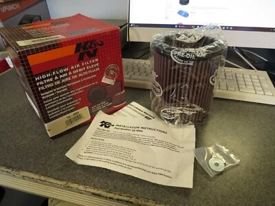 Filtro de aire de repuesto K&N compatible con: Yamaha 04-17 YFZ450 09-19 YFZ450R YA-4504 Foto 1 de 4