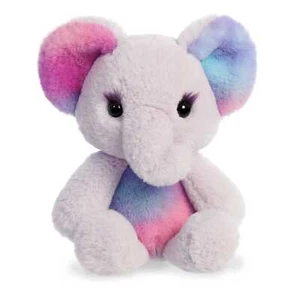 Aurora - Sweet Pop - 9" Taro Elephant Colorful Stuffed Animal - Picture 1 of 7