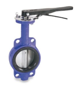 Smith-Cooper 0160WDNL080 8” Wafer Butterfly Valve Cast Iron Body