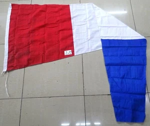 Marine Flag Nautical Signal Code 3  (95X8CMS), Communication flag - Picture 1 of 5