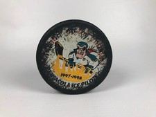 Vintage 1997-1998 ECHL Pensacola Ice Pilots Hockey Puck
