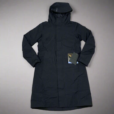 ARC’TERYX Goose Down GORE-TEX Long Patera Parka Coat Women's Sz L Black 29652 - Image 1 of 4