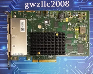 Dell MJFDP LSI SAS9201-16E PCIe External Non-RAID Pass-Through HBA 0MJFDP - Afbeelding 1 van 2