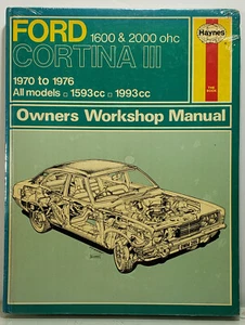 Ford Cortina III 1600 & 2000 Ohc Owners Workshop Manual (Service & repair manual - Imagen 1 de 2