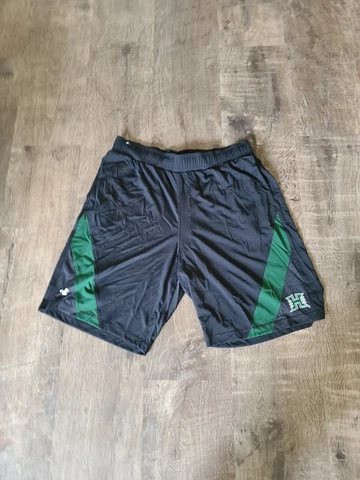 Under armour University Hawaii rainbow warriors basketball Black shorts XL Cover