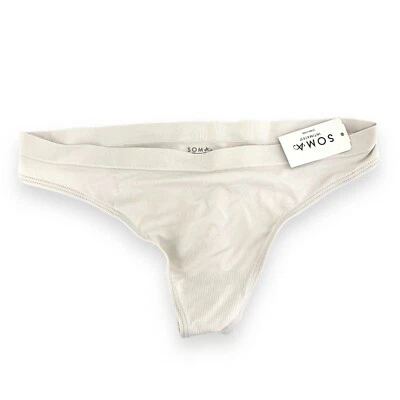 Soma Intimates Seamless Thong ~Windchime Gray~ Size: M [New With Tags] - Image 1 of 3