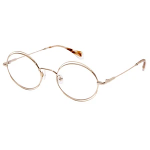 Gigi Studios GOLDIE 6597/5 Occhiali da vista donna rotondi in metallo dorato   - Picture 1 of 4