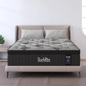 Duchess Double Mattress, Hybrid Mattress with Gel Memory Foam Mattress Pocket Sp - Picture 1 of 12