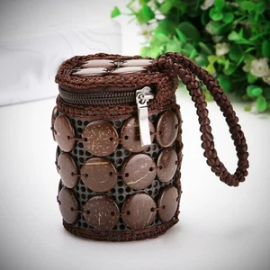  Damen-Münzgeldbörsen böhmisch gewebt Kleingeldbörse Kleingeldbörse Reißverschluss Kleingeld - Bild 1 von 12