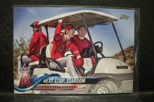 SHOHEI OHTANI / MIKE TROUT / J. UPTON 2018 Topps Update #158 Angels - Picture 1 of 1