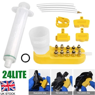 Ezmtb Bicycle Hydraulic Disc Brake Oil Bleed Kit Tools For SRAM SHIMANO MAGURA - Image 1 of 4